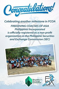 FCOA Inc. now SEC Registered as a non-profit organization